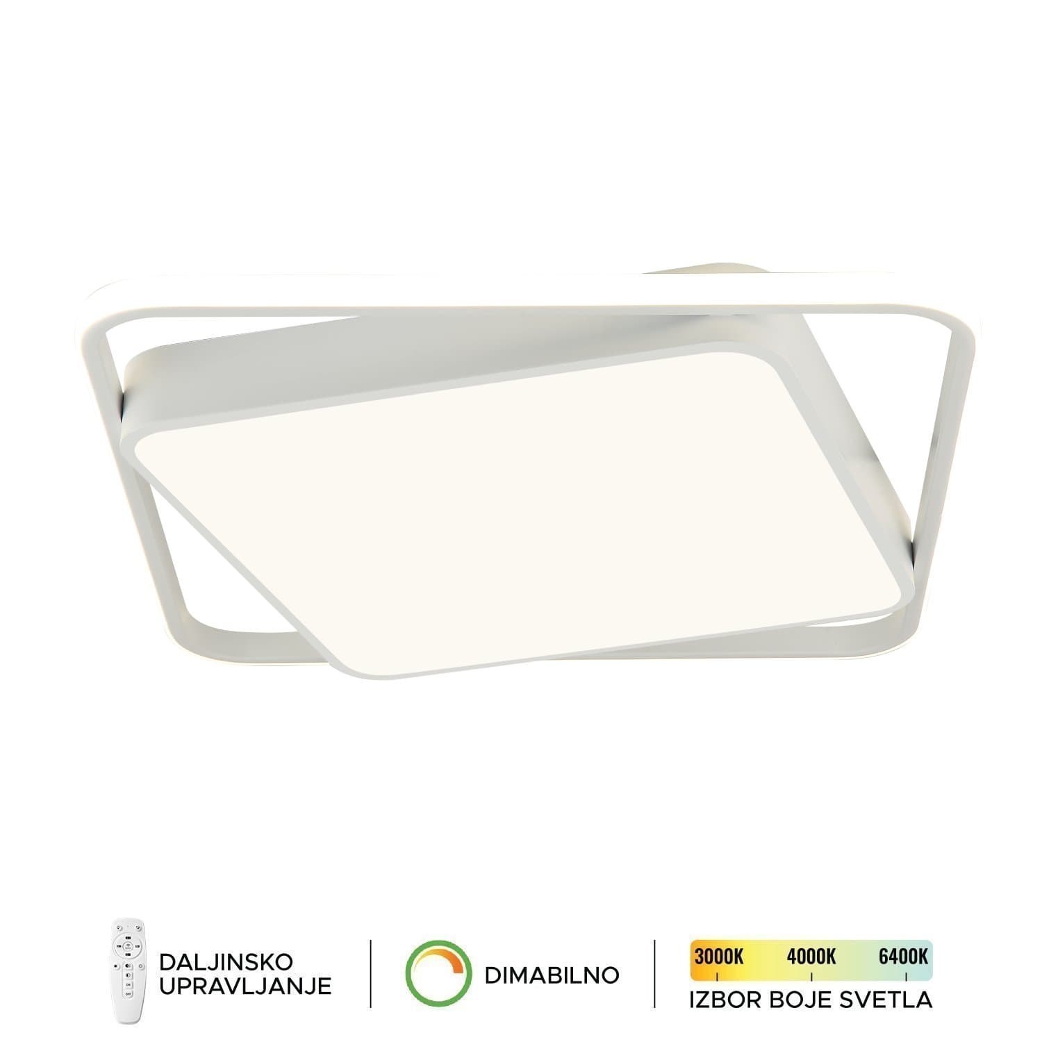 LED plafonska lampa F2822-50C WH - LED plafonjere i plafonske lampe