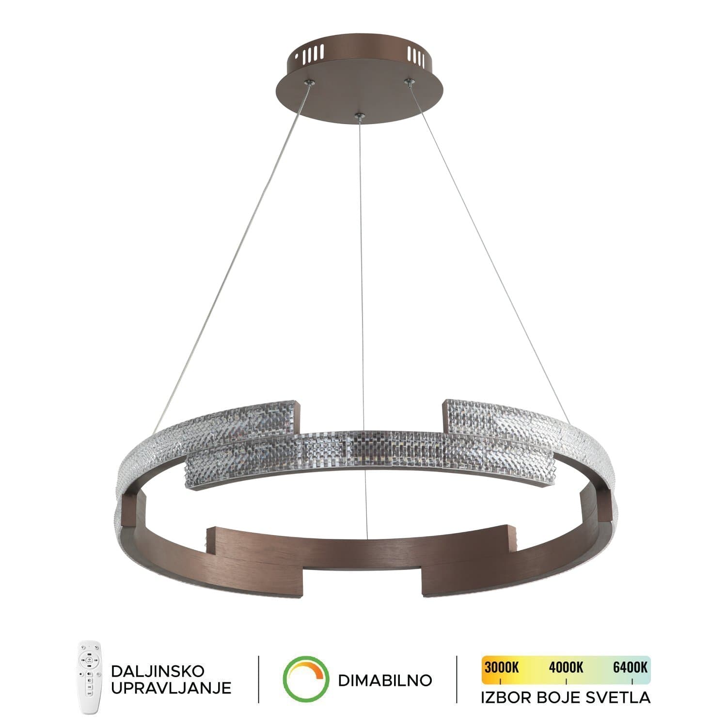 LED visilica F2038-80V COF - LED visilice