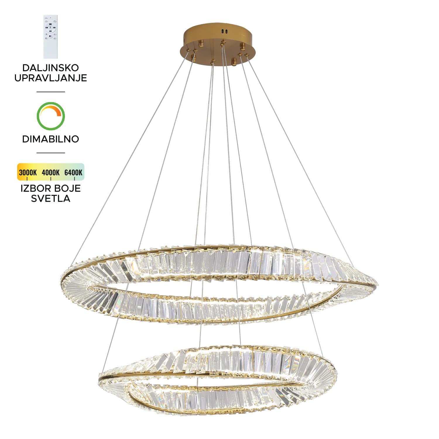 LED visilica KP6045-130V T - LED visilice