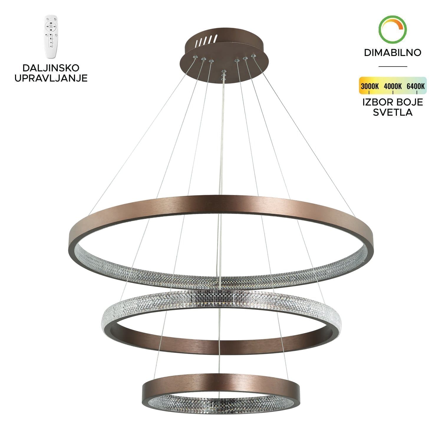 LED visilica F2030-140V COF - LED visilice