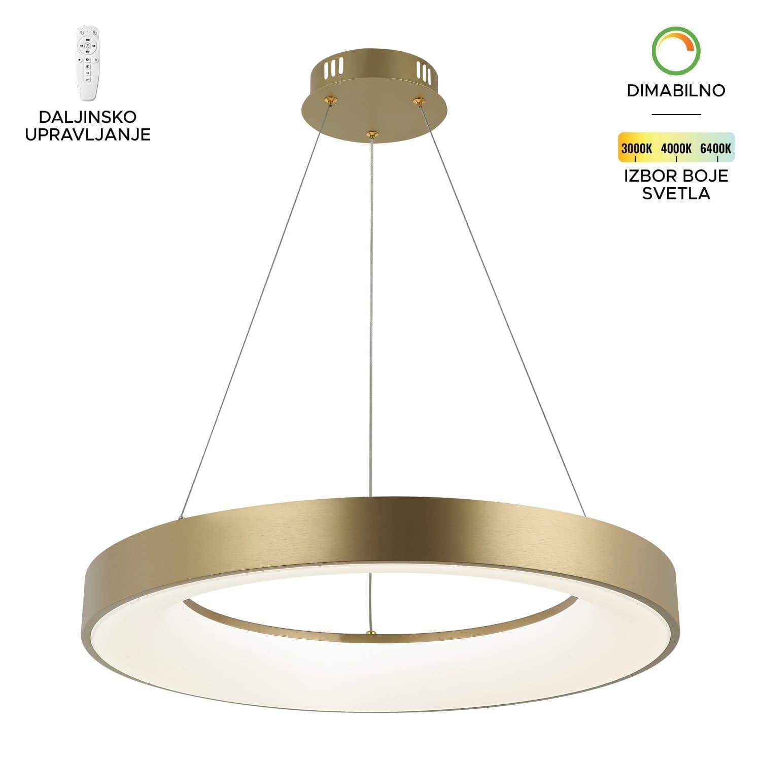 LED visilica F2049-86V SGA - LED visilice