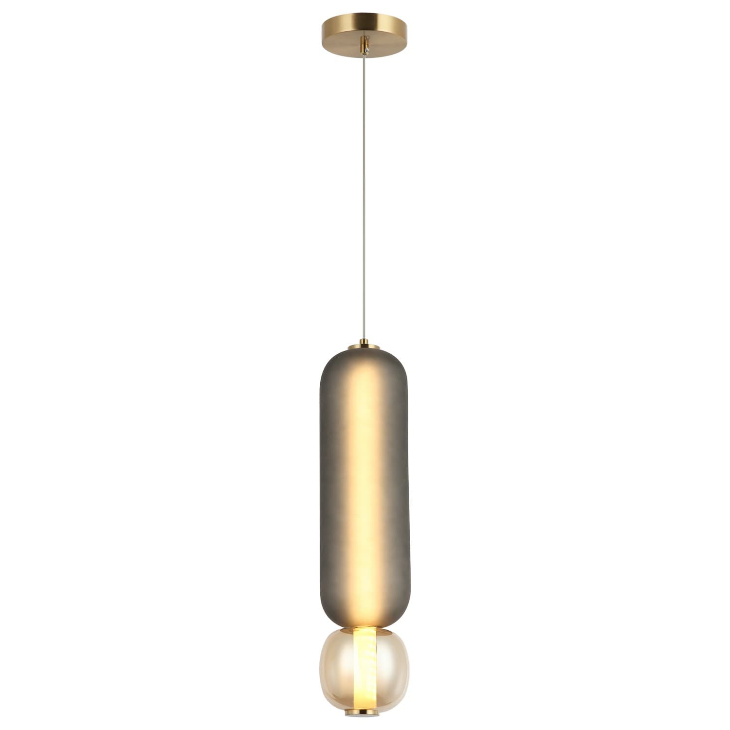 LED viseća lampa F2080-7V SG+AM - LED visilice