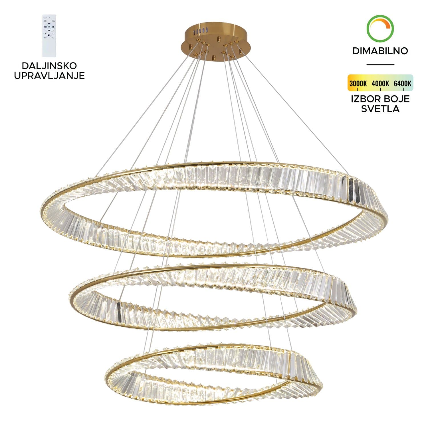 LED visilica KP6045-180V T - LED visilice