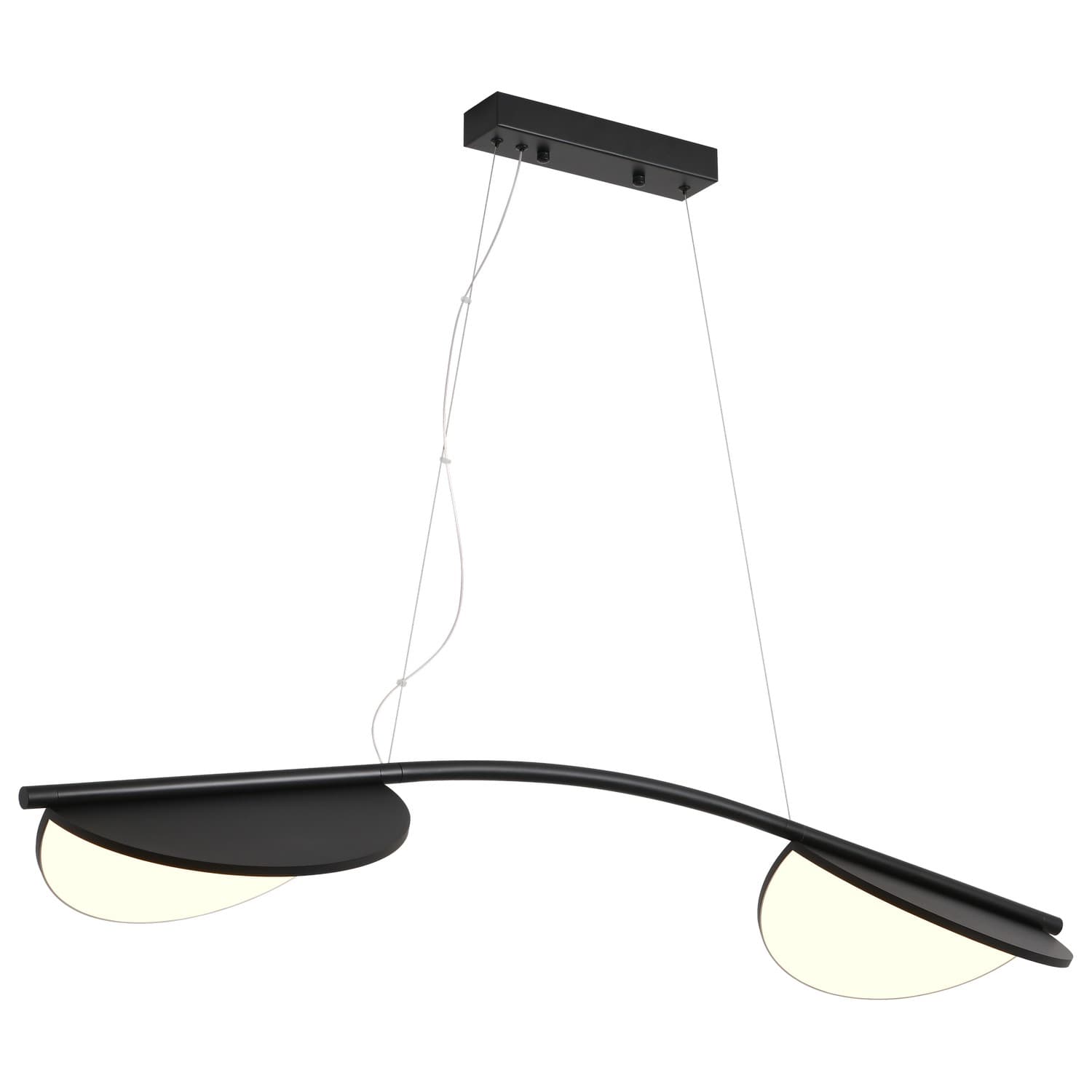 LED viseća lampa FK2017-45VL BK - Akcija