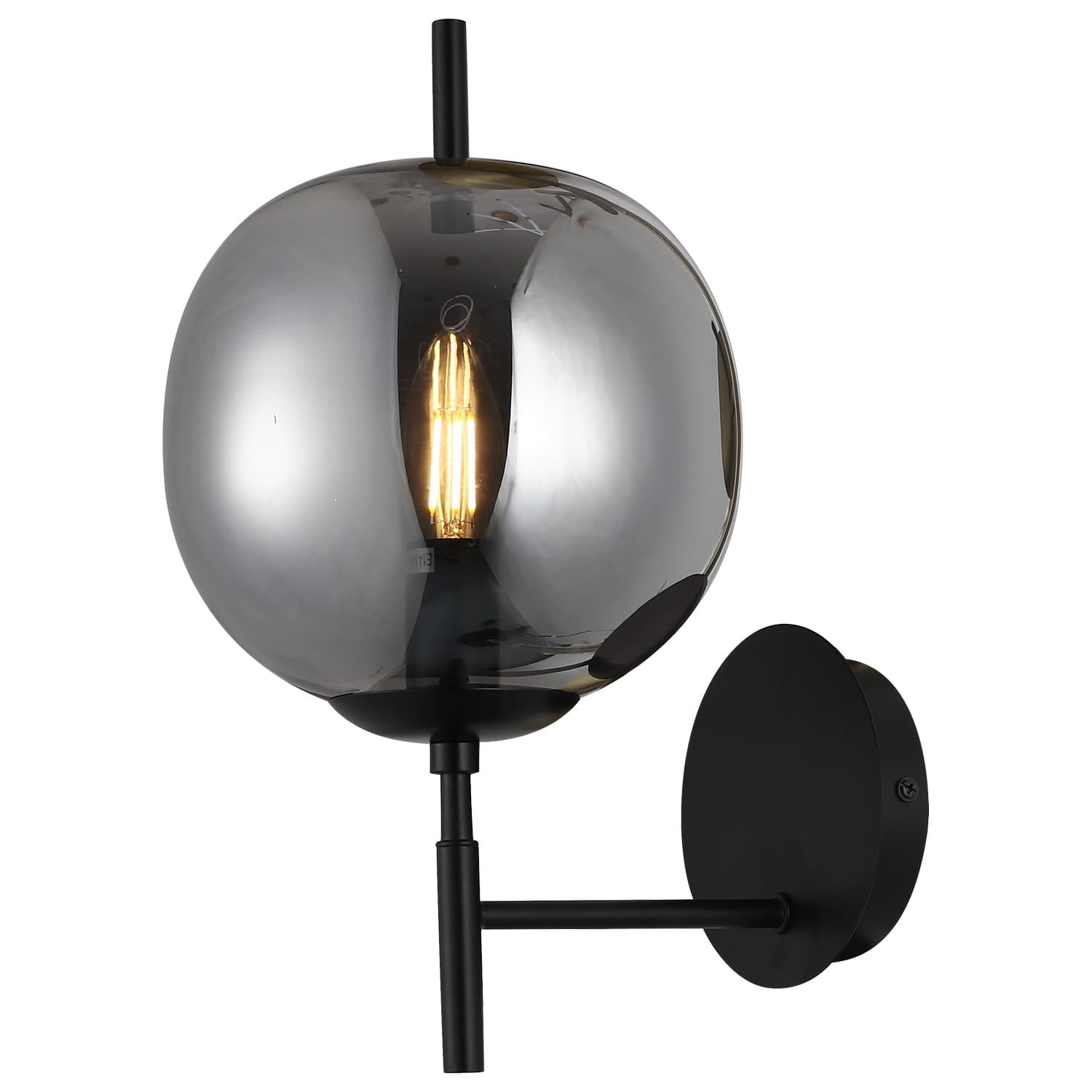 Zidna lampa F4014-1Z BK+SM - Zidne lampe