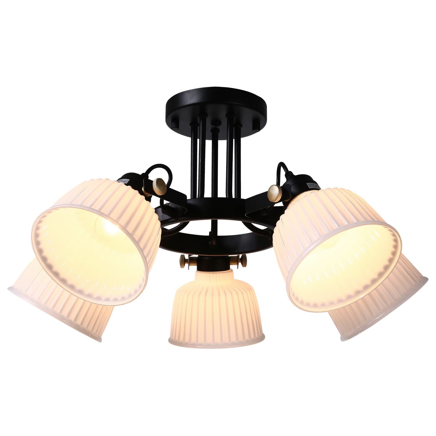 Plafonska lampa F4030-5C BK - Akcija