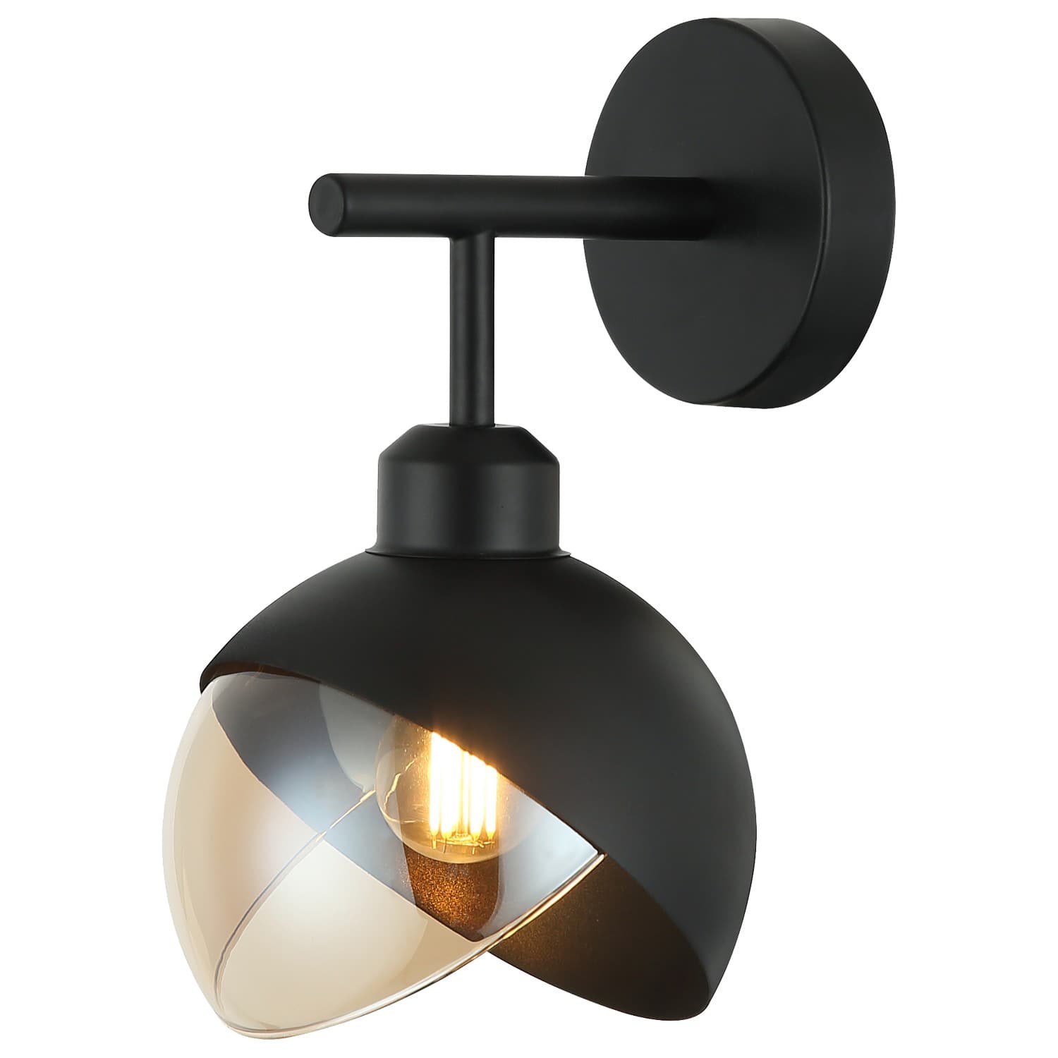Zidna lampa F7036-1Z BK+AM - Zidne lampe