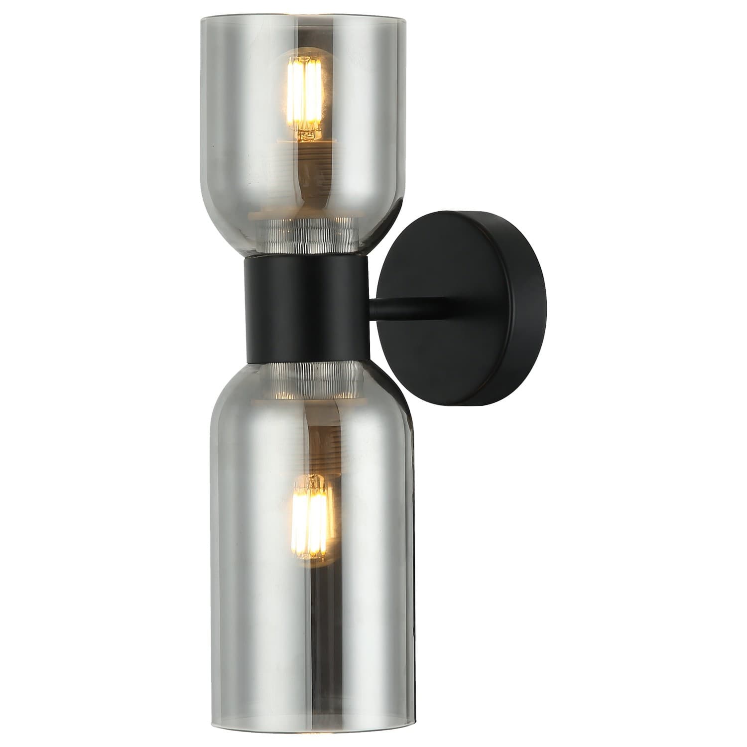 Zidna lampa F7043-2Z BK+SM - Zidne lampe