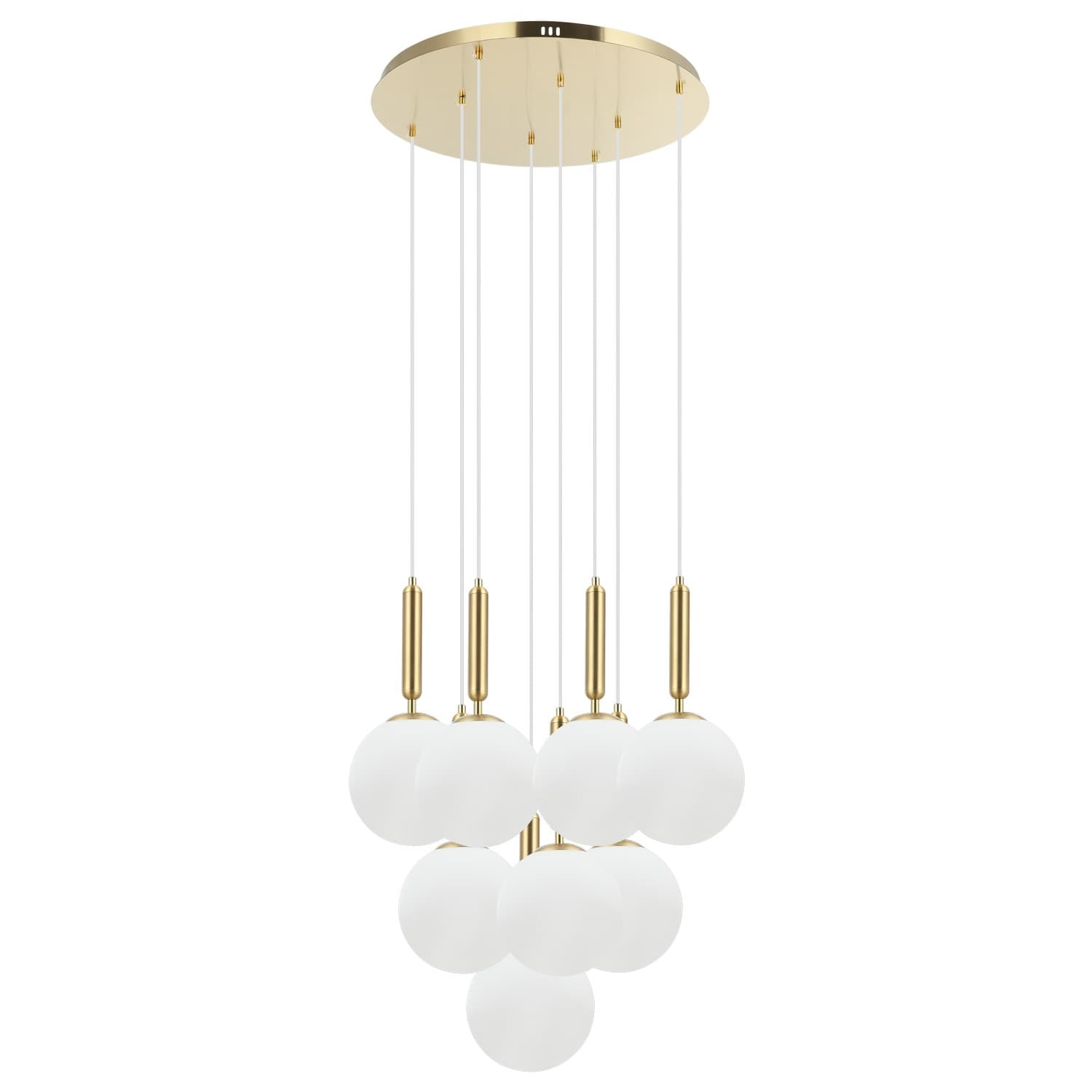 Luster F7046-8L SG+WH - Lusteri