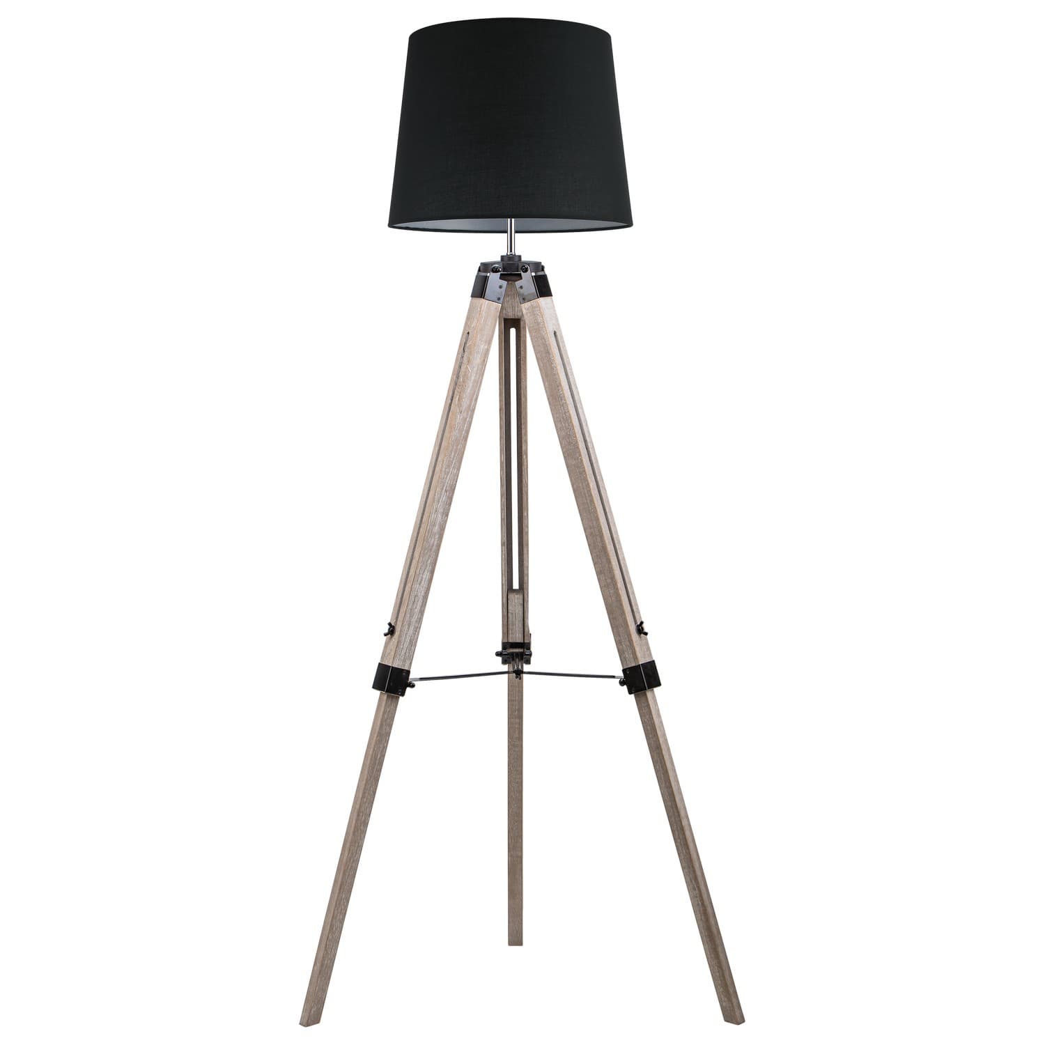 Podna lampa F7115-1F CW+BK - Podne lampe