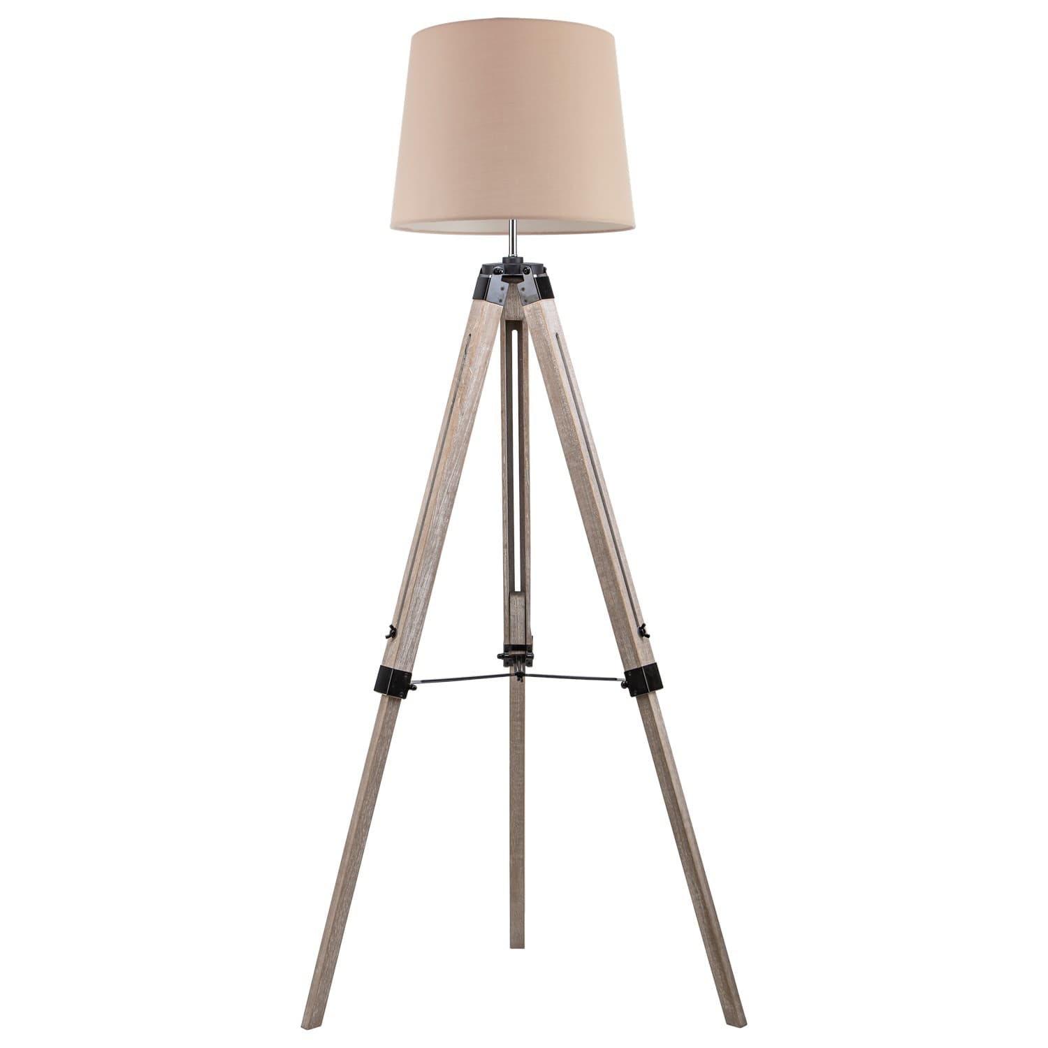 Podna lampa F7115-1F CW+BR - Podne lampe