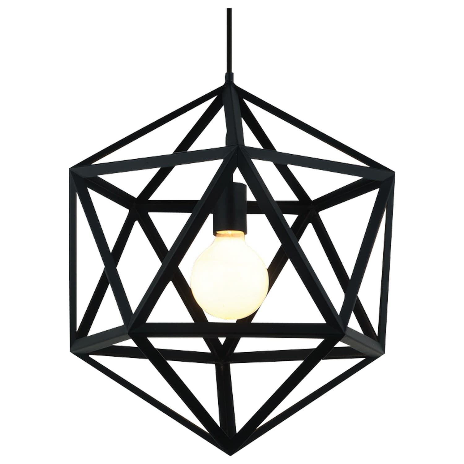 Visilica F7201-1LS BK - Vintage rasveta