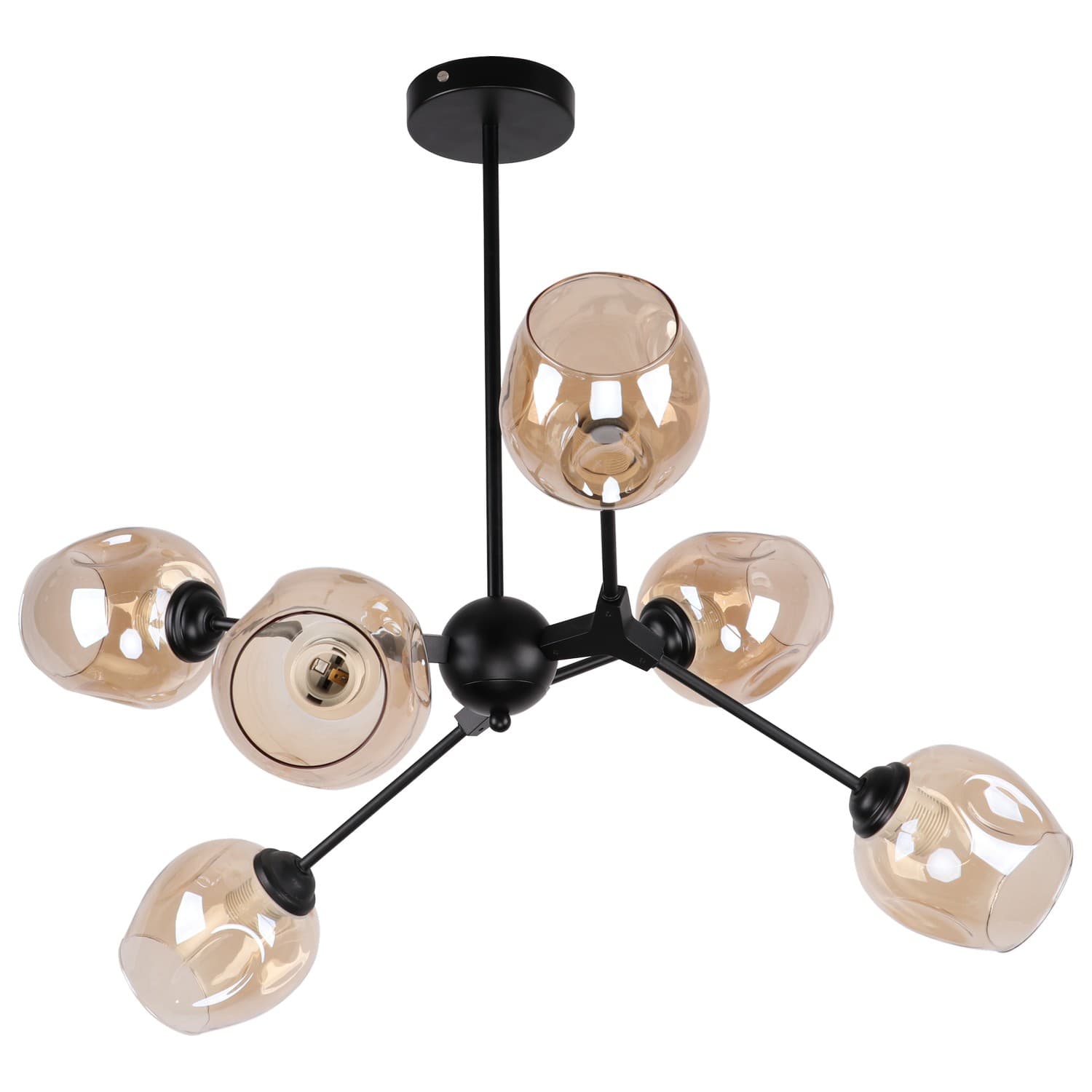 Luster F7268-6L BK - Lusteri