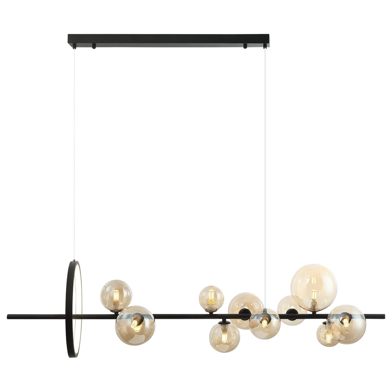 Visilica F9203-10V BK - LED visilice
