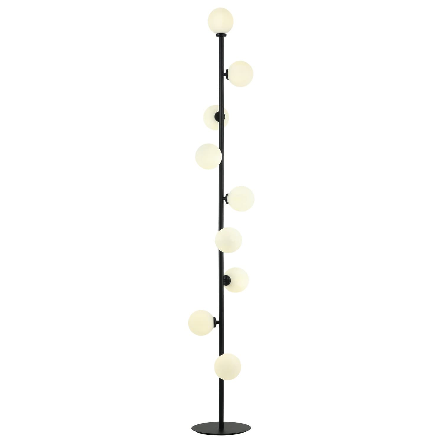 Podna lampa F9210-9F BK - Podne lampe