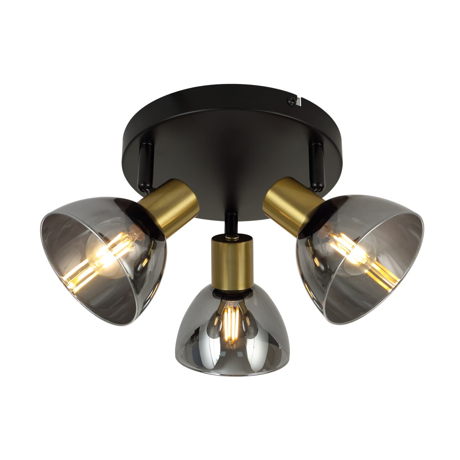 Spot lampa FE407-3R BK+SG - Spotovi
