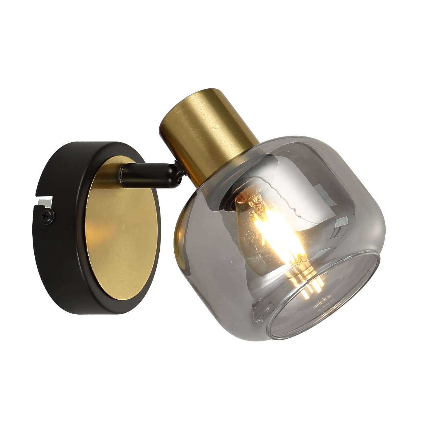 Spot lampa FE408-1 BK - Akcija
