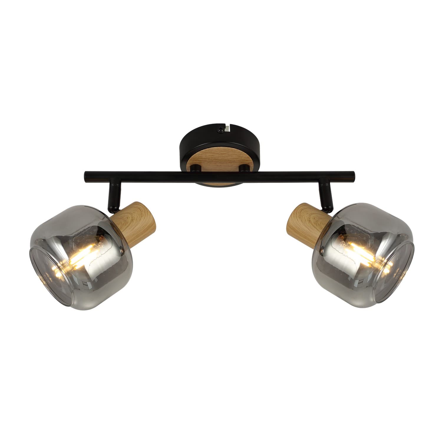 Spot lampa FE408-2 BK+WD - Akcija