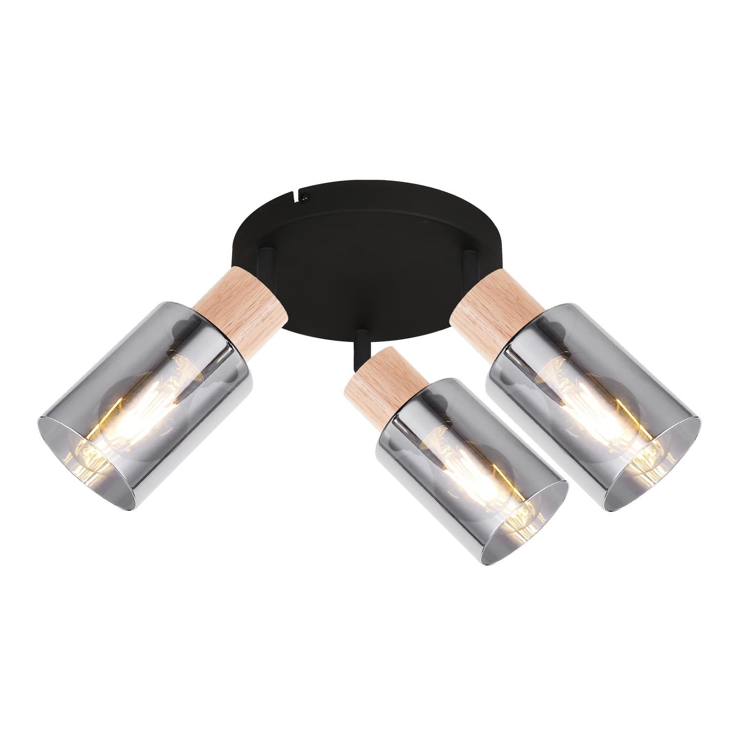 Spot lampa FE705-3R BK+WD - Akcija