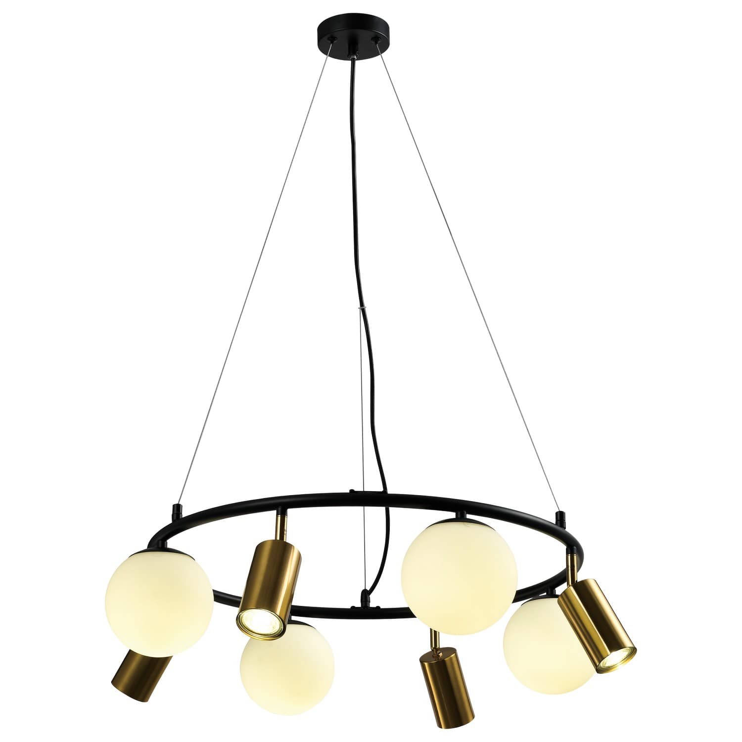 Viseća lampa FG155-8V BK+SG - Visilice