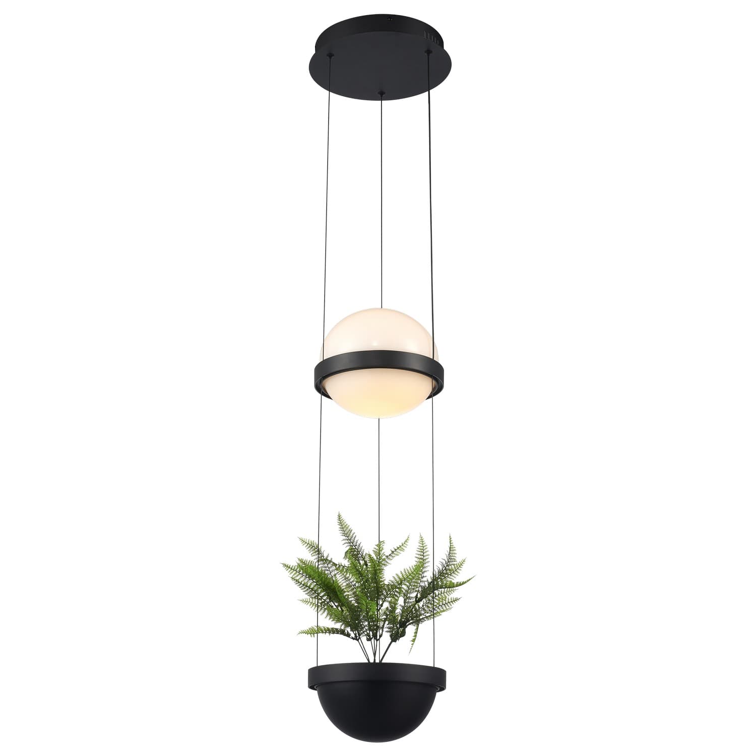 LED viseća lampa FK2025-16V BK+WH - LED visilice