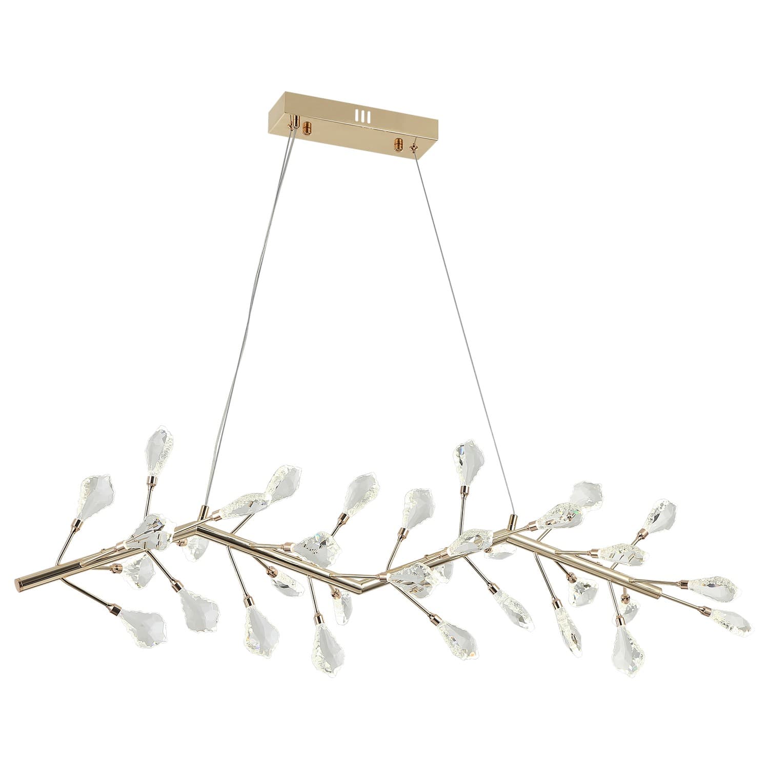 LED viseća lampa KP5001-55V GD - LED kristalne lampe