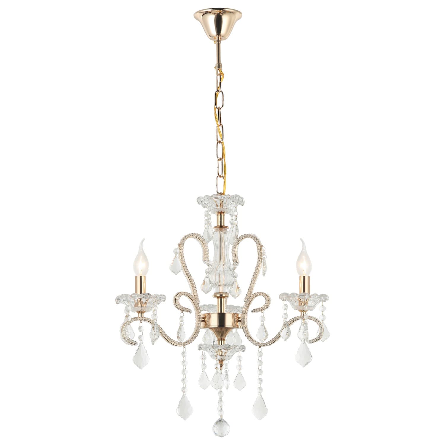 Luster kristal ML1403-3 GD - Lusteri