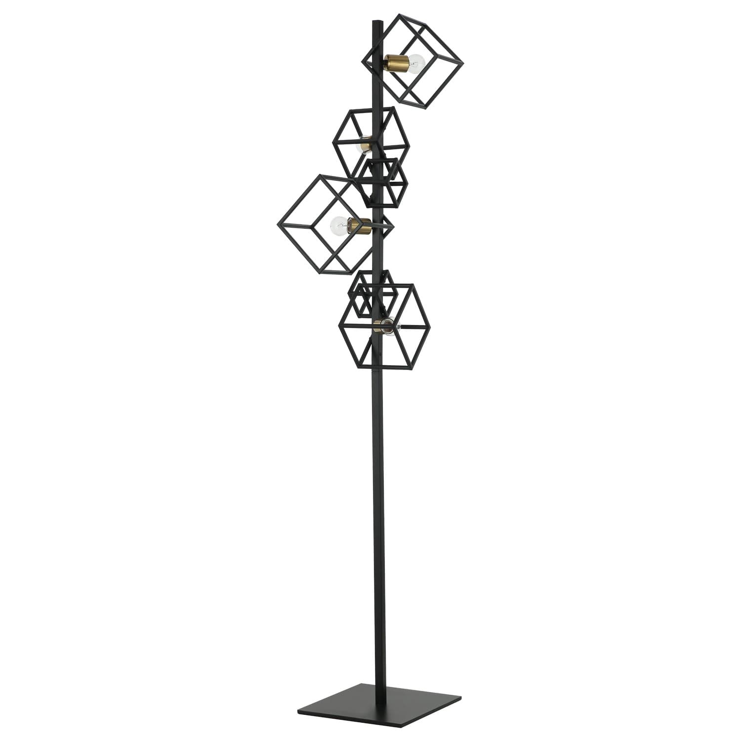 Podna lampa F7275-4F BK - Podne lampe
