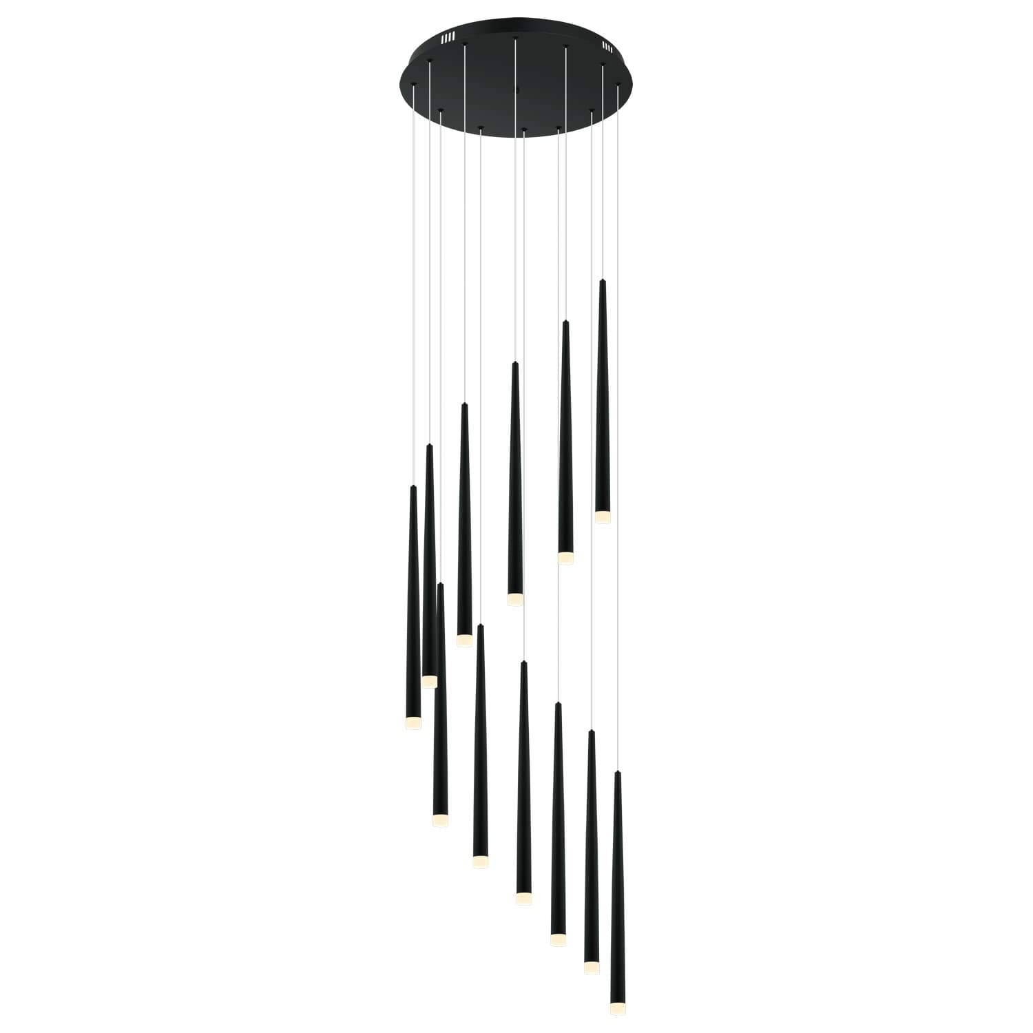 LED luster F2605-12LS BK - LED visilice