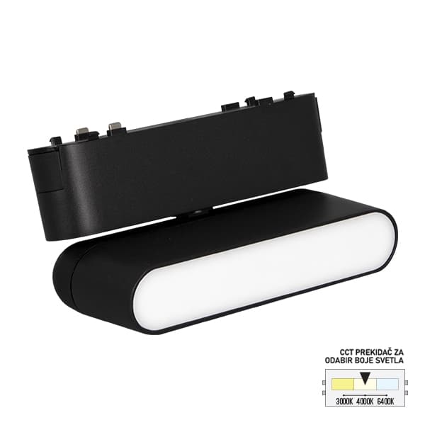 LED magnetna svetiljka CCT ULTRA SLIM FMS1101-6 BK - Novo u ponudi