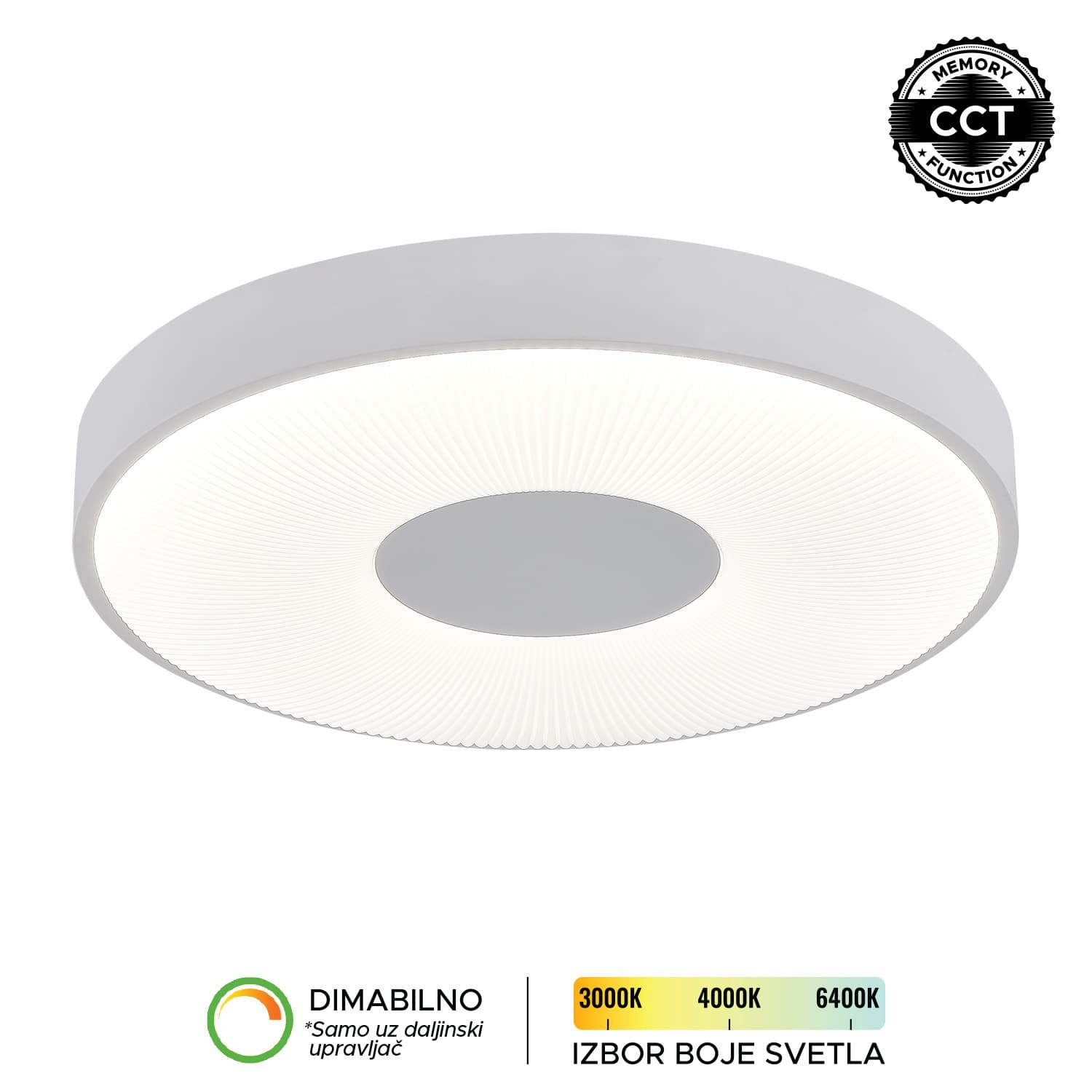 LED plafonjera LP-408-54R WH - LED plafonjere i plafonske lampe