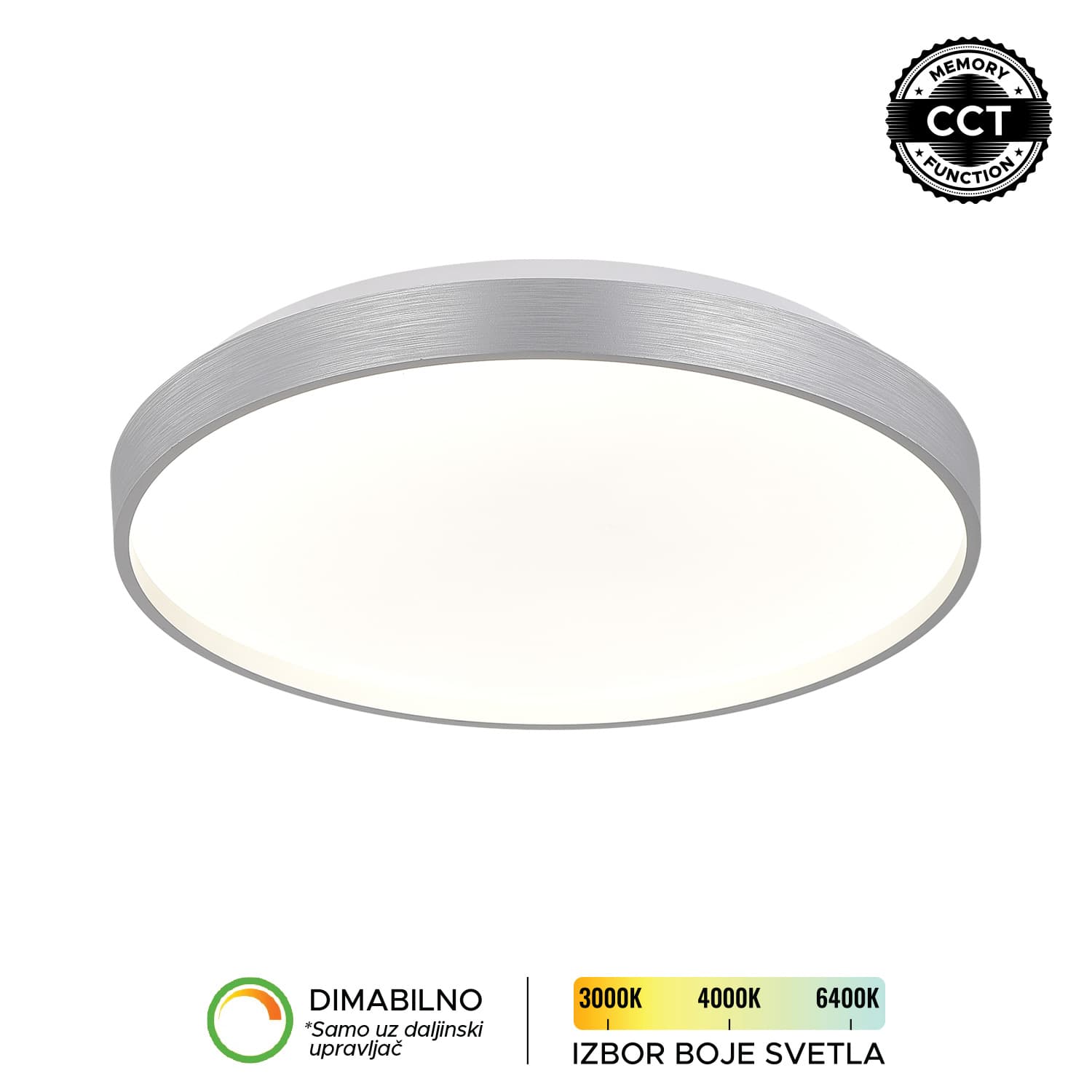 LED plafonjera LP-409-36R SVA - LED plafonjere i plafonske lampe