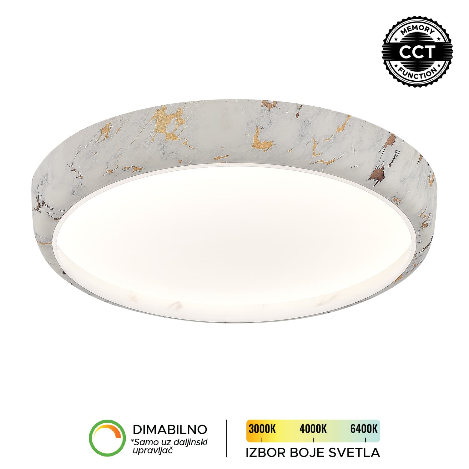 LED plafonjera LP-410-54R MRW - LED plafonjere i plafonske lampe