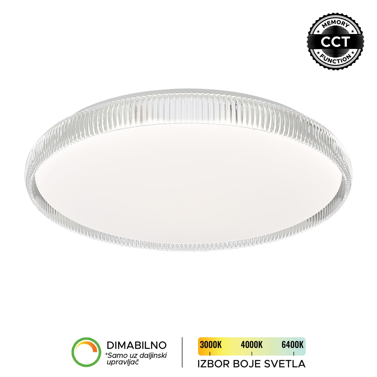 LED plafonjera LP-424-48R CL - LED plafonjere i plafonske lampe