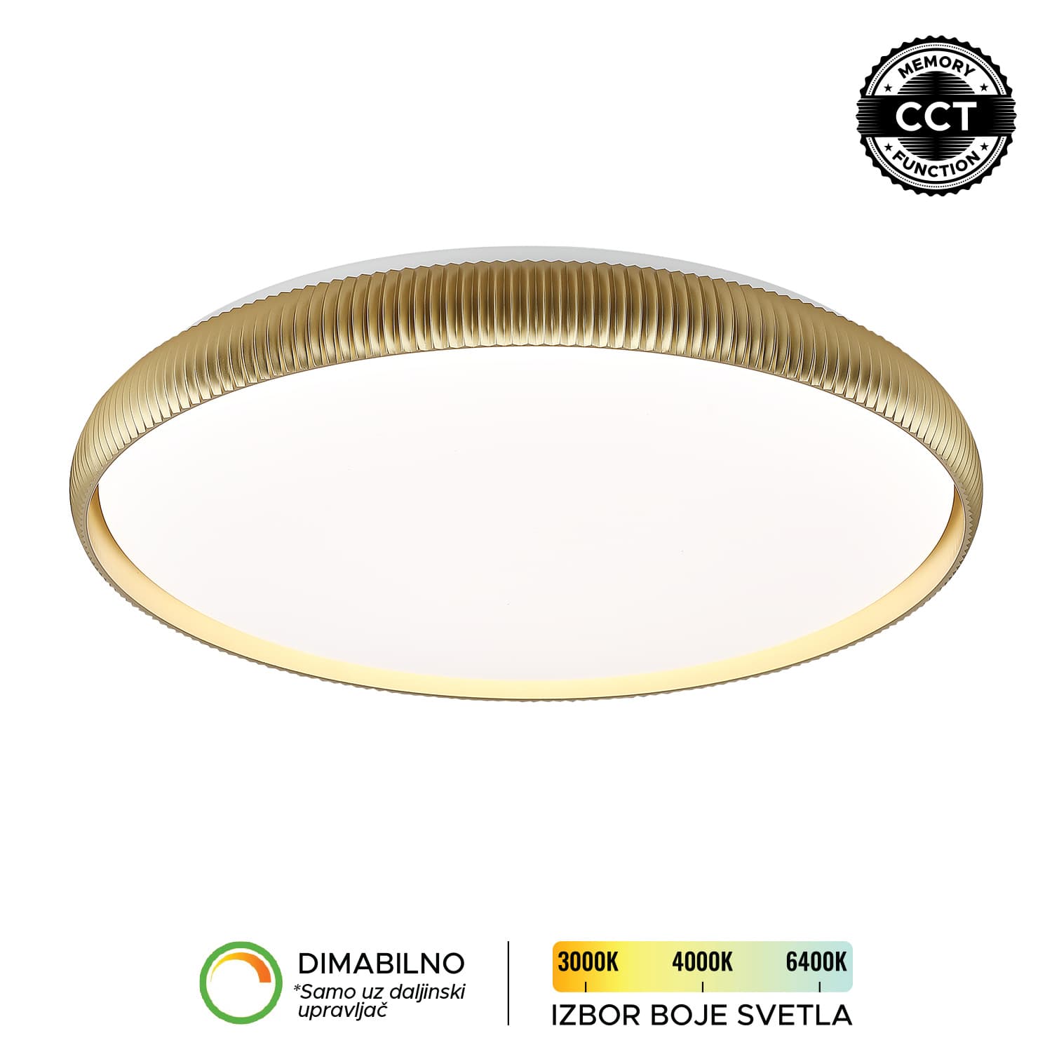 LED plafonjera LP-424-86R SG - LED plafonjere i plafonske lampe