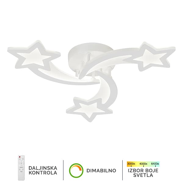 LED plafonska lampa F2090-42C WH - Dečija rasveta