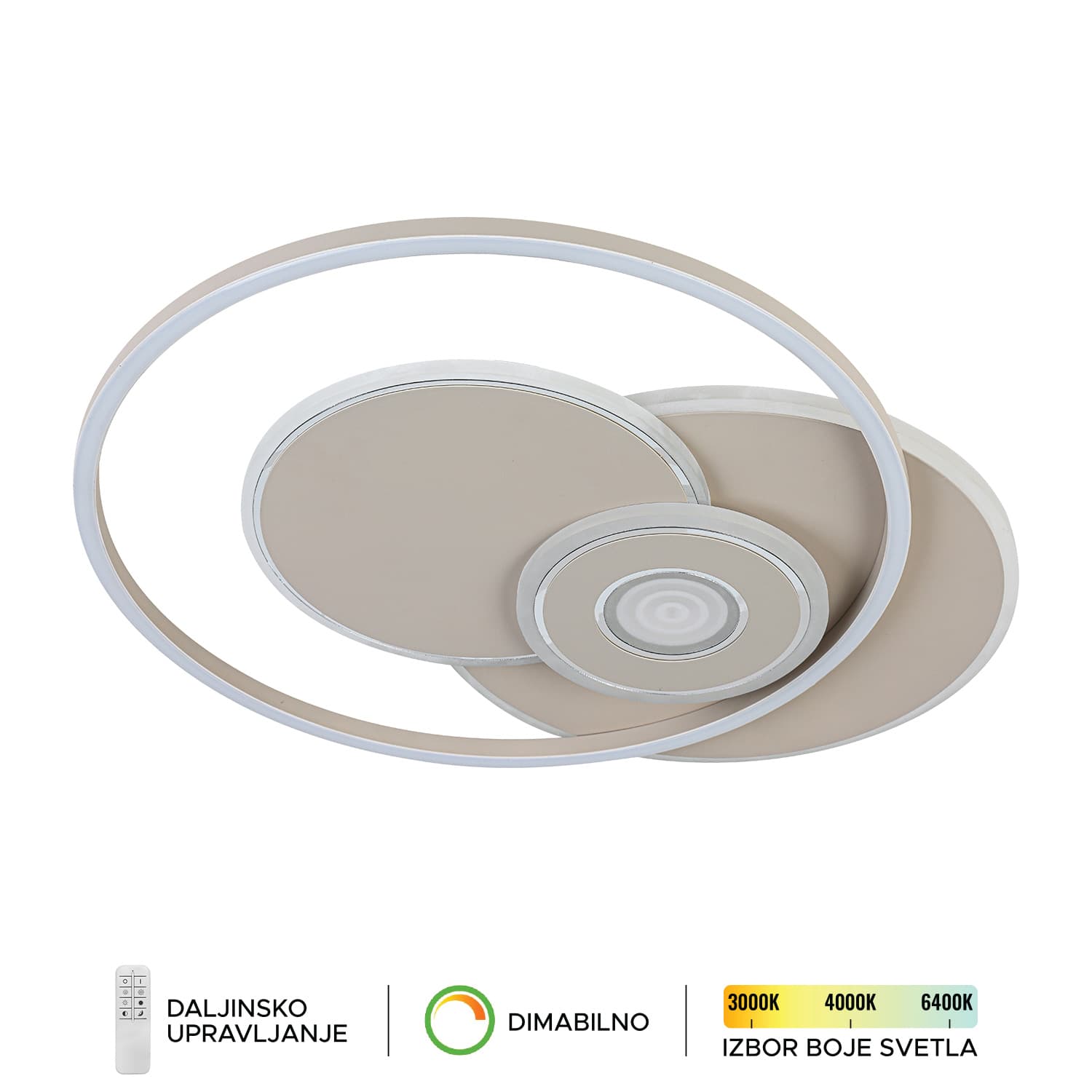 LED plafonska lampa F2103-36C BE - LED plafonjere i plafonske lampe