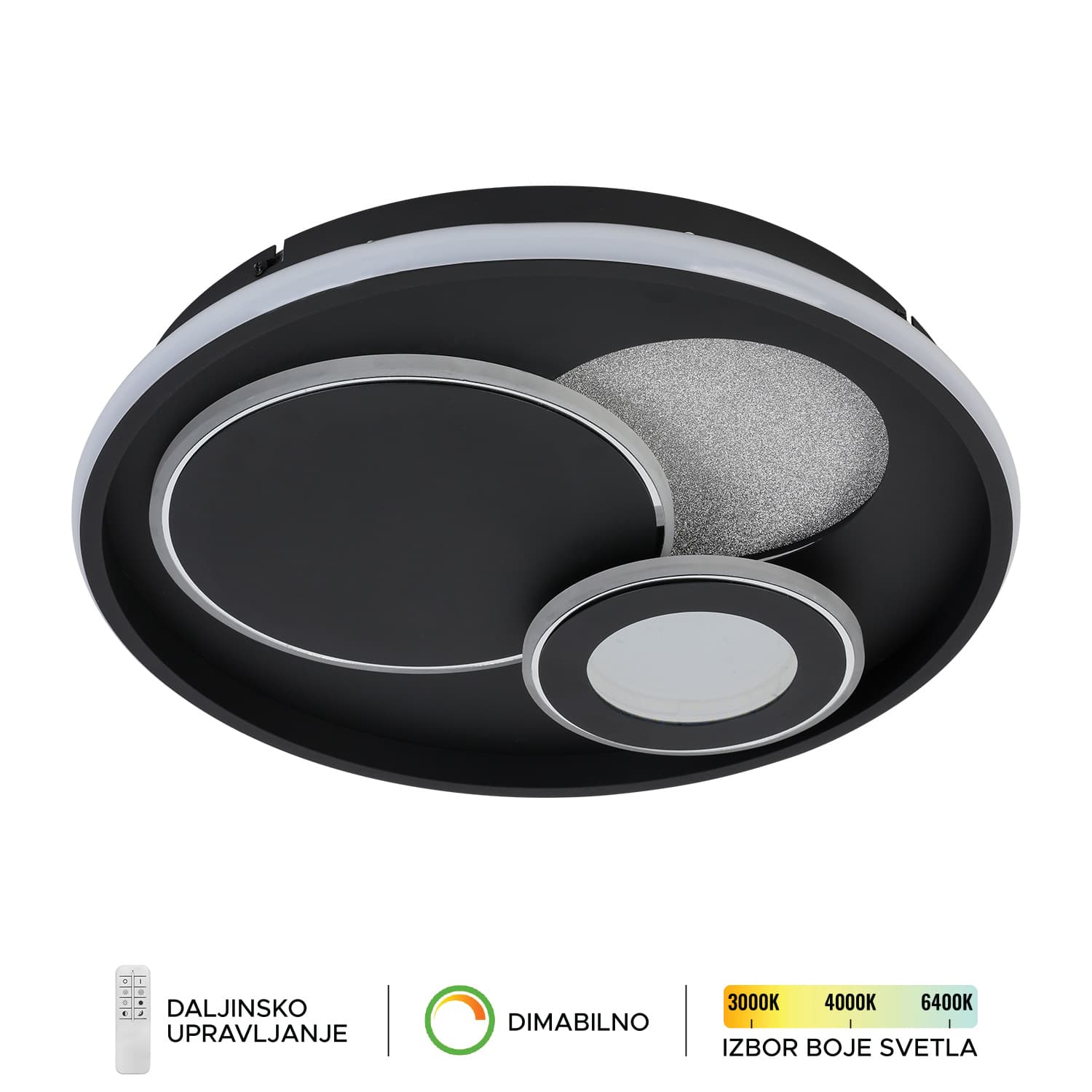 LED plafonska lampa F2104-24C WH - LED plafonjere i plafonske lampe
