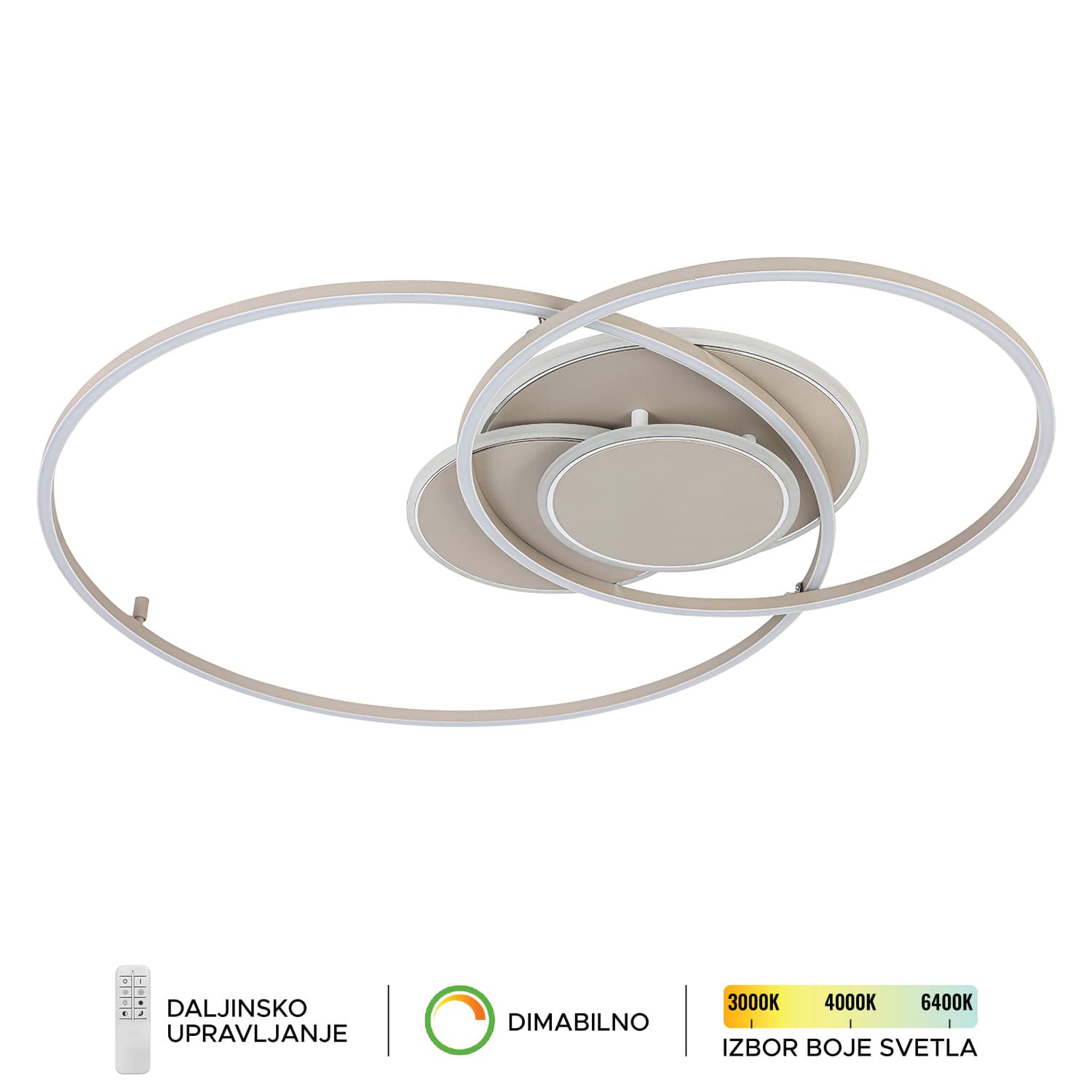 LED plafonska lampa F2105-36C BE - LED plafonjere i plafonske lampe