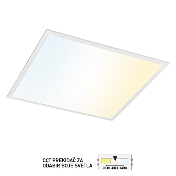 LED panel ugradni 595x595 LPA-09-50S CCT - LED Paneli