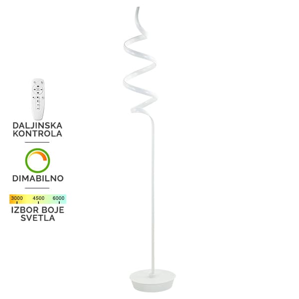 LED podna lampa F2027-48F WH - LED podne lampe