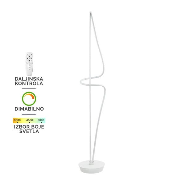 LED podna lampa F2028-42F WH - LED podne lampe