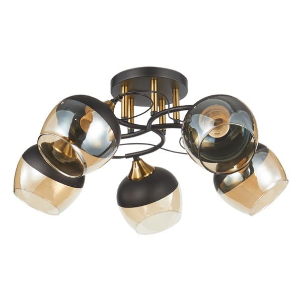 Plafonska lampa MD2741-5 BK+SG - Plafonske lampe