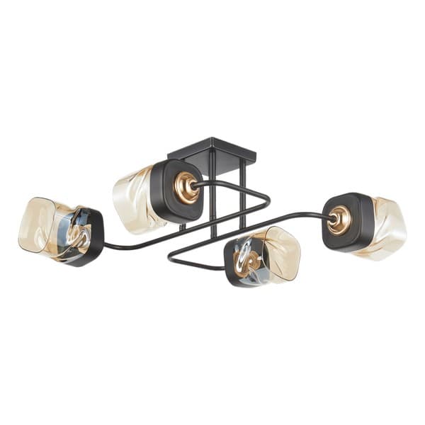Plafonska lampa MD2747-4 BK+GD - Plafonske lampe