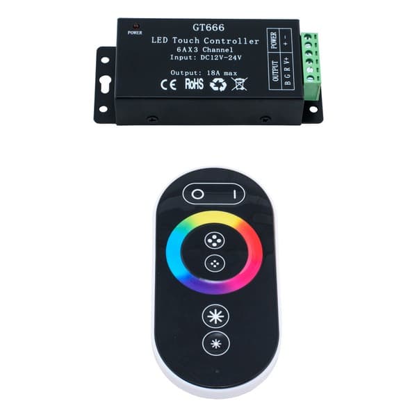 Kontrola RF-RGB2-18A - LED kontrole