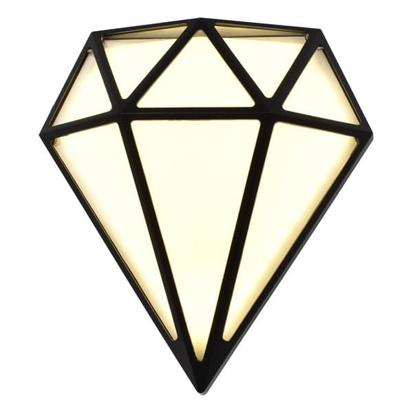 Spoljna LED lampa S4364M BK - LED Zidne lampe