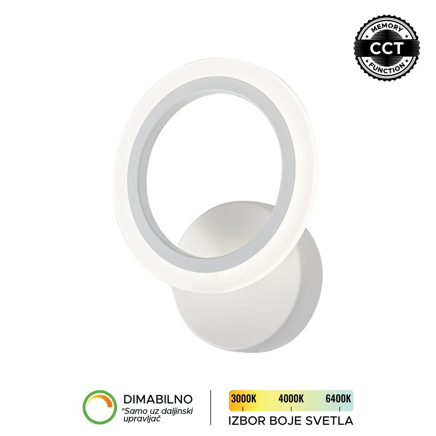 LED zidna lampa F2083-10Z WH - LED zidne lampe