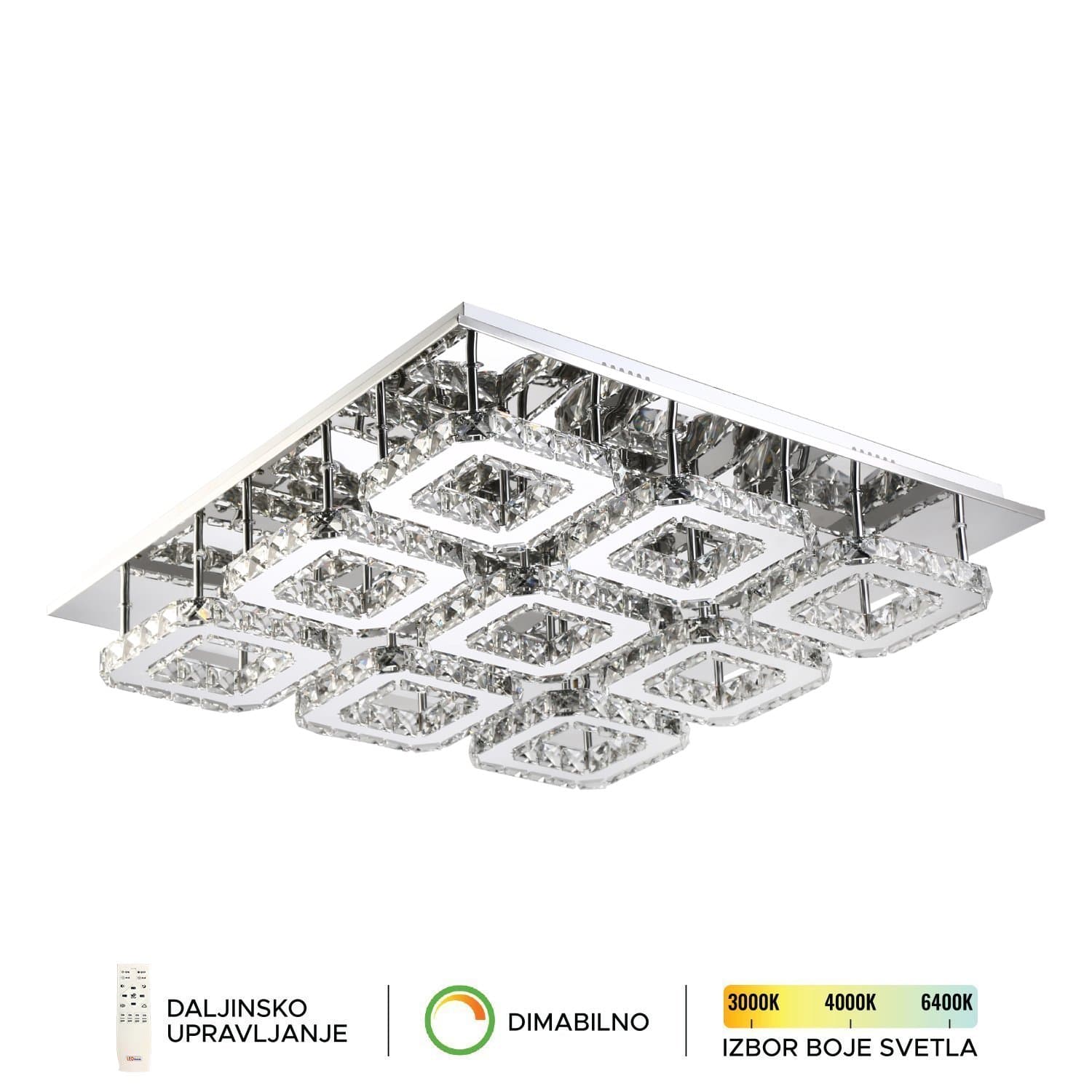LED plafonska lampa KP6004-144C - Dekorativna rasveta
