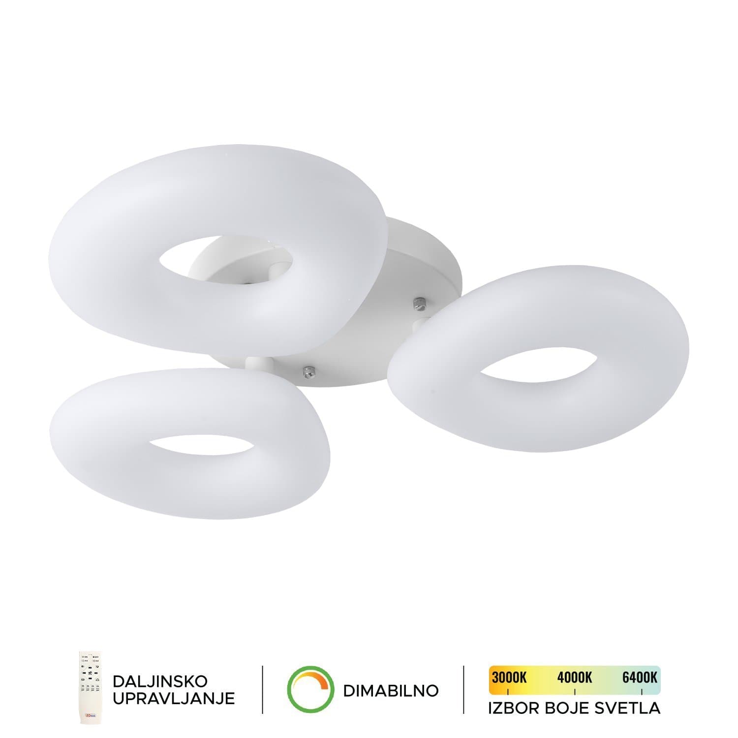 LED plafonska lampa PL6008-126C - LED plafonjere i plafonske lampe