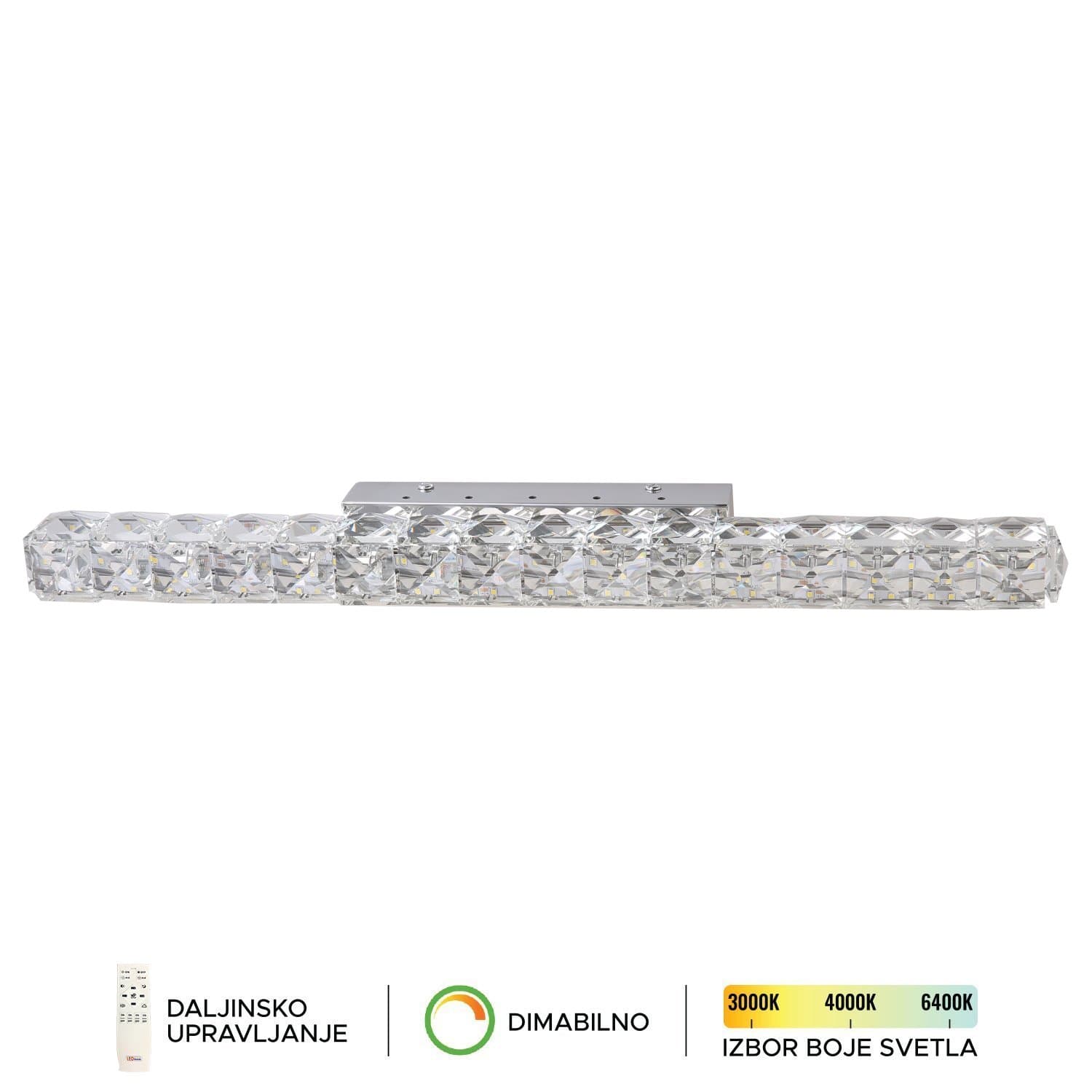 LED zidna lampa KP6028-18Z - LED kristalne lampe